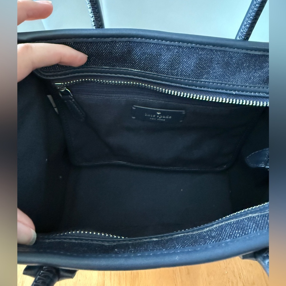 Kate Spade Ella Denim Cherry Tote - Picture 5 of 5